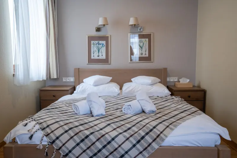 Izba Apartmán s balkónom v KLAZO s. r. o. – Penzión Kamea - Apartmán s balkónom